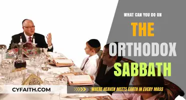 Honoring the Orthodox Sabbath: Meaningful Activities for Rest and Reflection