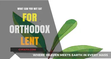 Orthodox Lent Dietary Restrictions: Foods to Avoid During the Fast