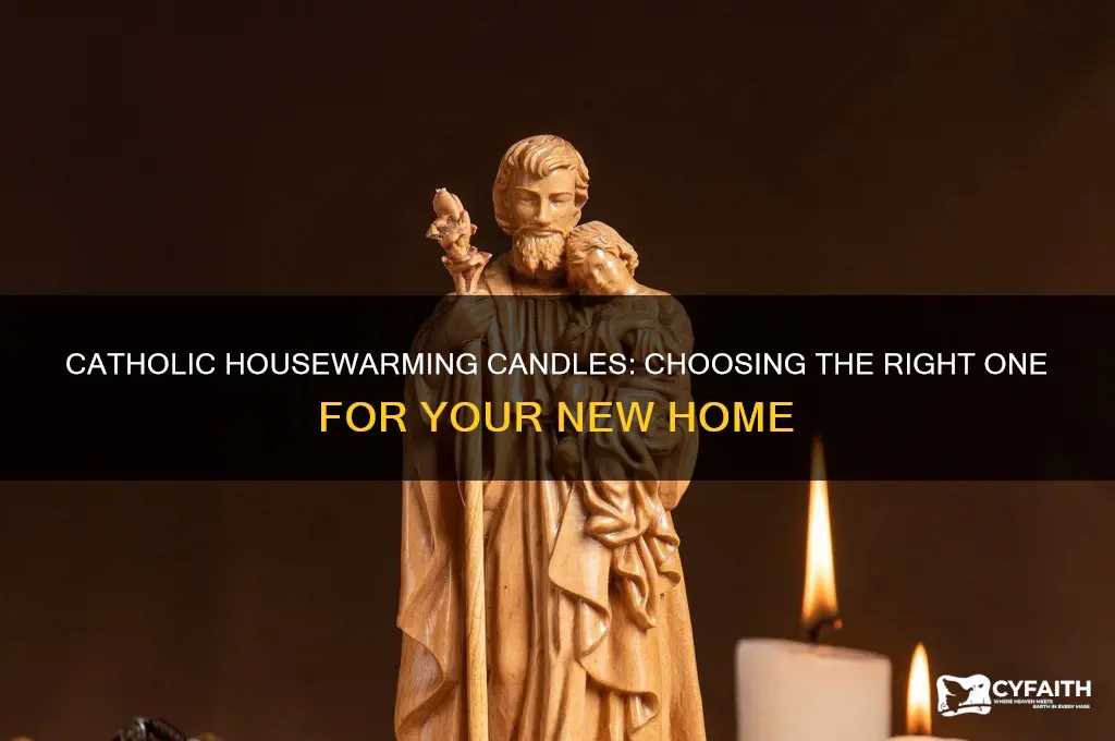 what candle to use for buying a house catholic