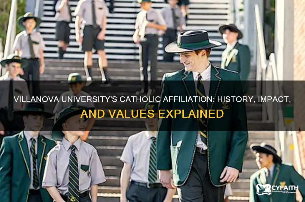 what catholic afiliation is villanova univ