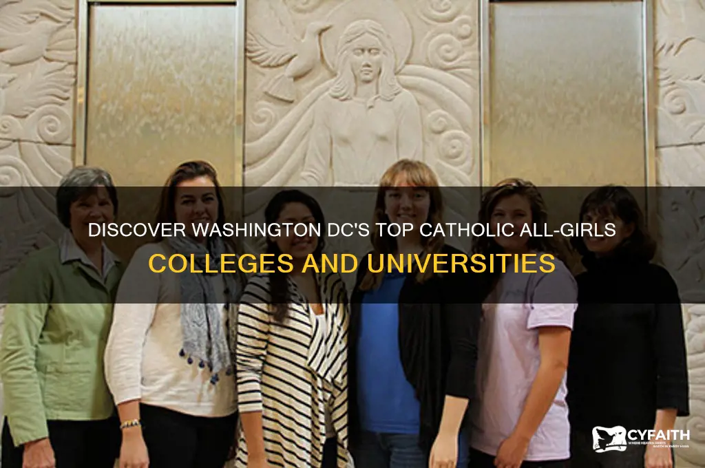 what catholic all girls colleges are in washington dc