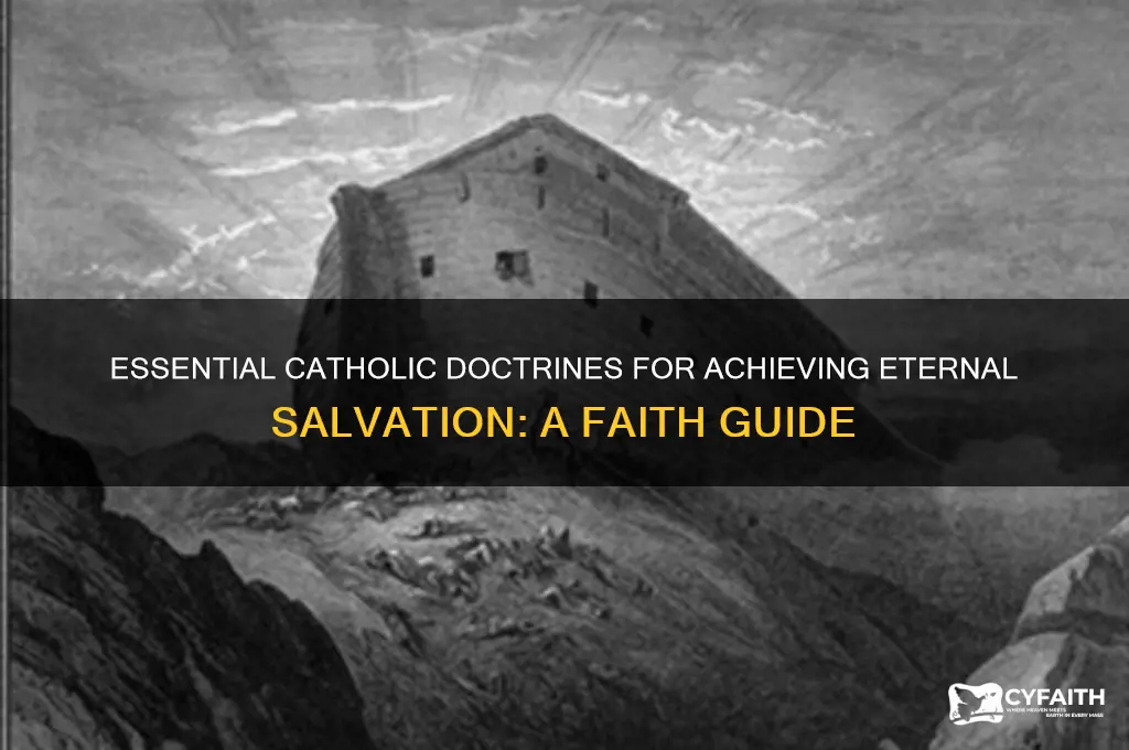 what catholic beliefs are necessary for salvation