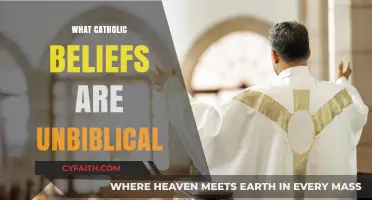 Unbiblical Catholic Teachings: Examining Doctrines Not Found in Scripture