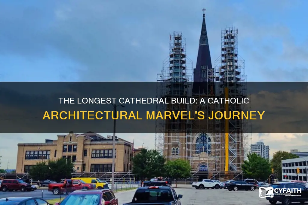 what catholic cathedral took the longest to build