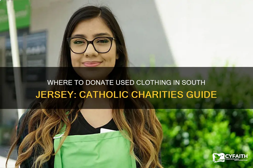 what catholic charity collects used clothing in south jersey