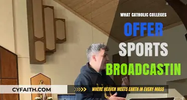 Catholic Colleges Leading in Sports Broadcasting Programs and Opportunities