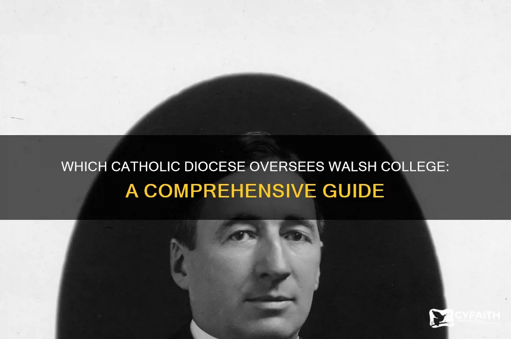 what catholic diocese is over walsh college