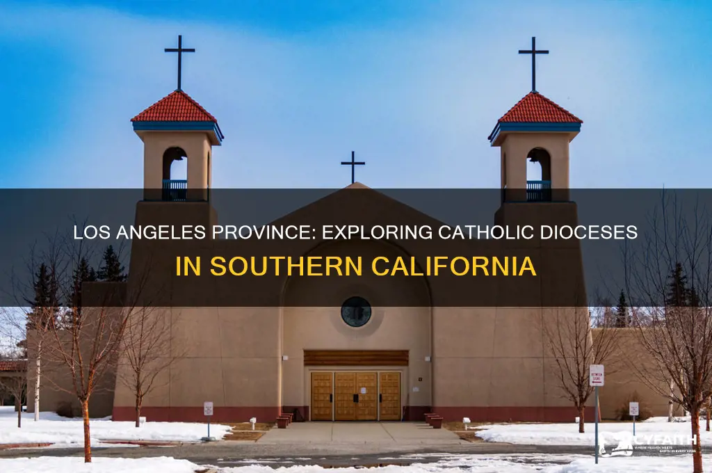 what catholic dioceses are part of the los angeles province
