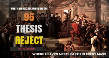 Luther's 95 Theses: Challenging Catholic Doctrines on Indulgences and Salvation