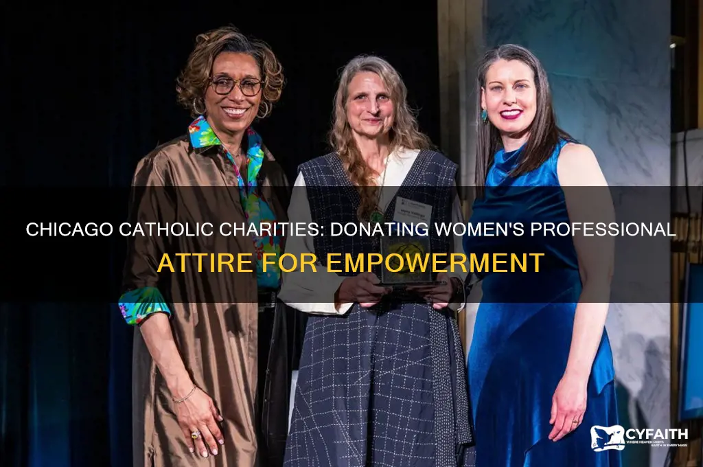 what catholic donations of womens professional clothes chicago