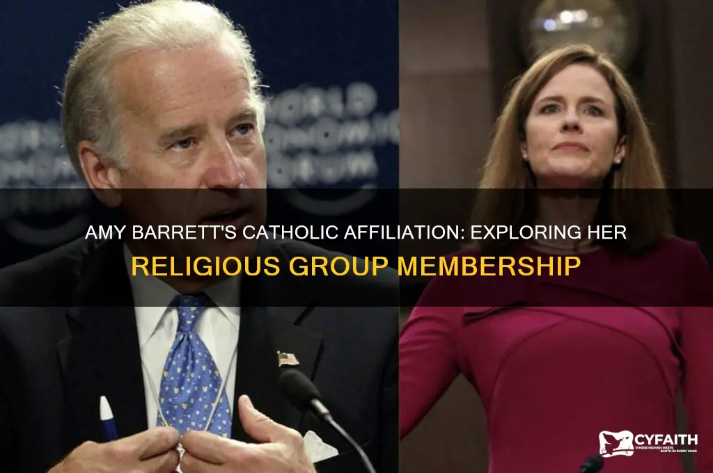 what catholic group does amy barrett belong to