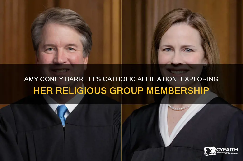 what catholic group does amy coney barrett belong to