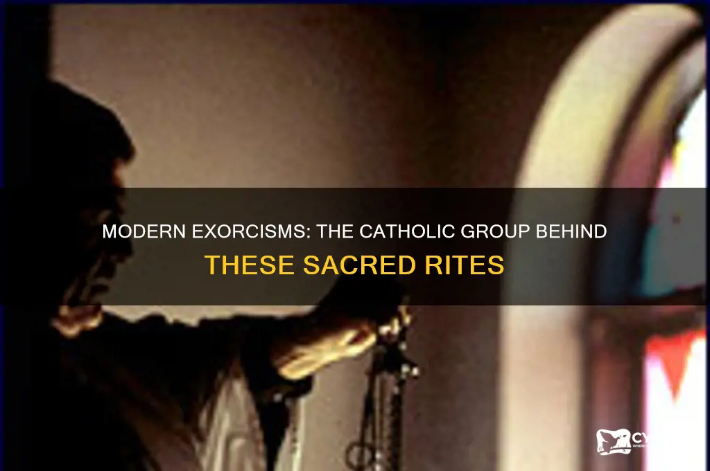 what catholic group performs exhorcists in modern world