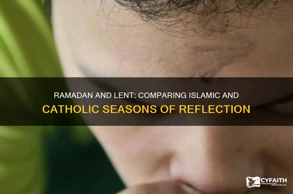 what catholic holiday does ramadan compare to