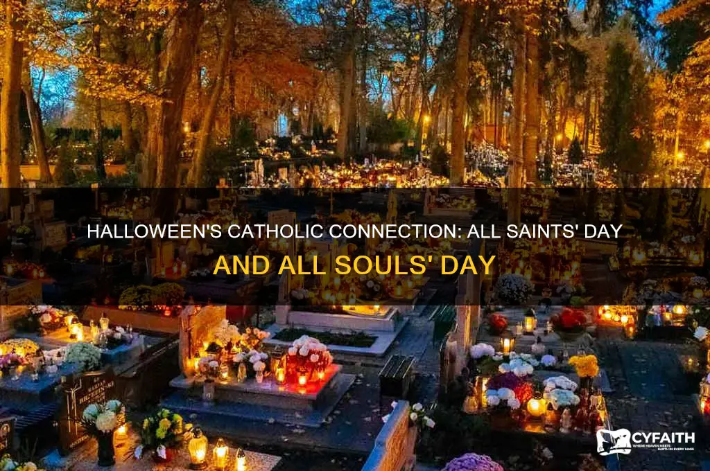 what catholic holiday is halloween linked to