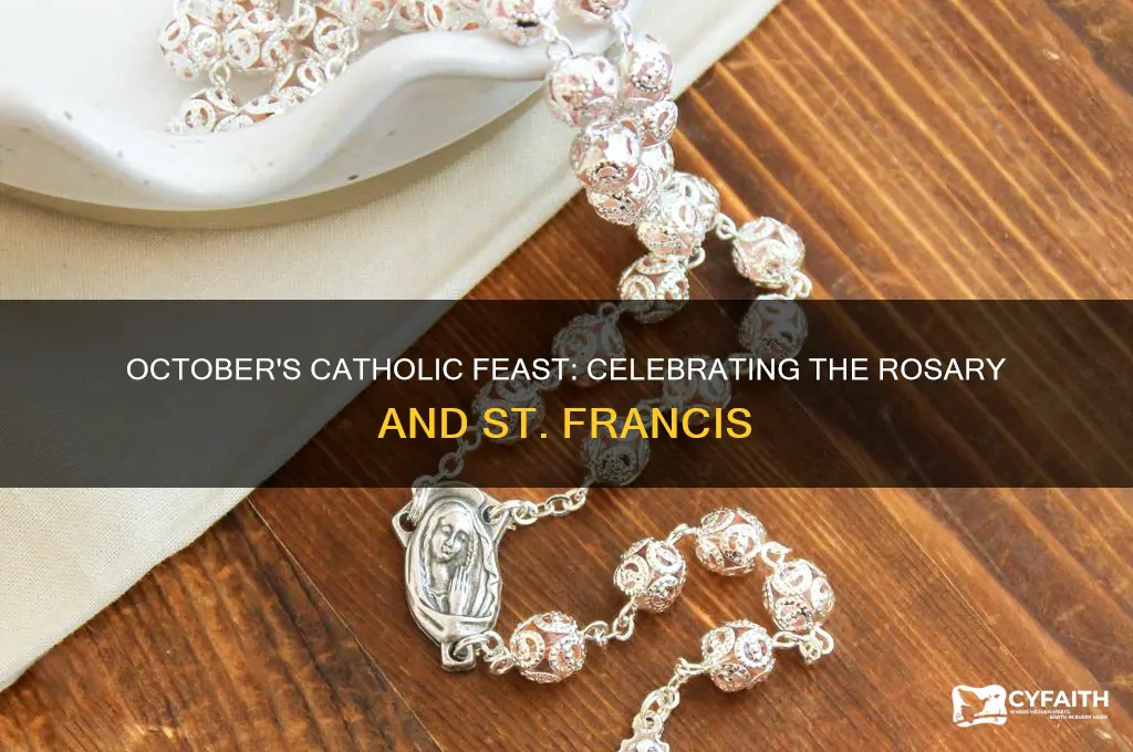 what catholic holiday is in october