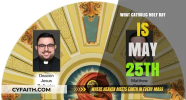 May 25th: Unveiling the Catholic Holy Day Observance and Significance