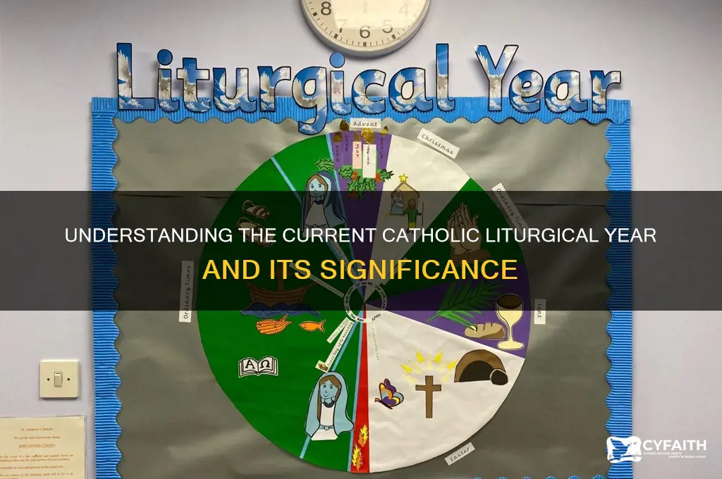 what catholic liturgical year is it