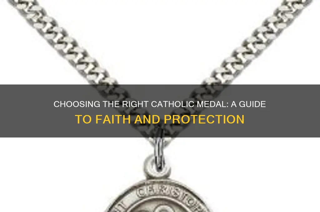 what catholic medal should i wear