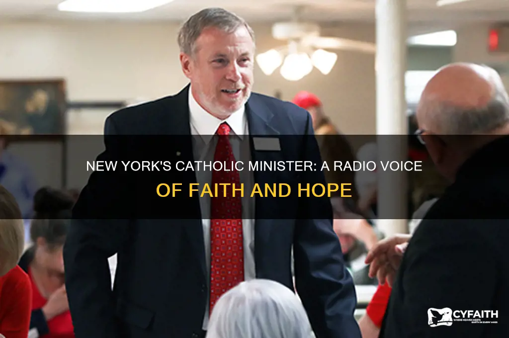 what catholic minister was on the radio from new york