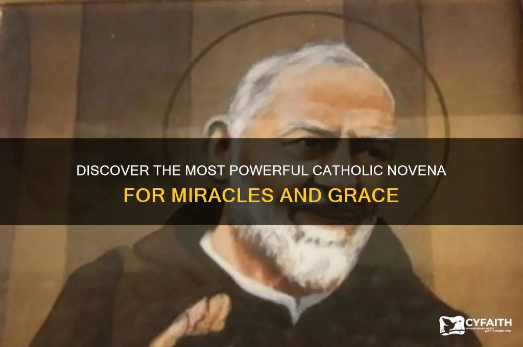 what catholic novena is the most poerful