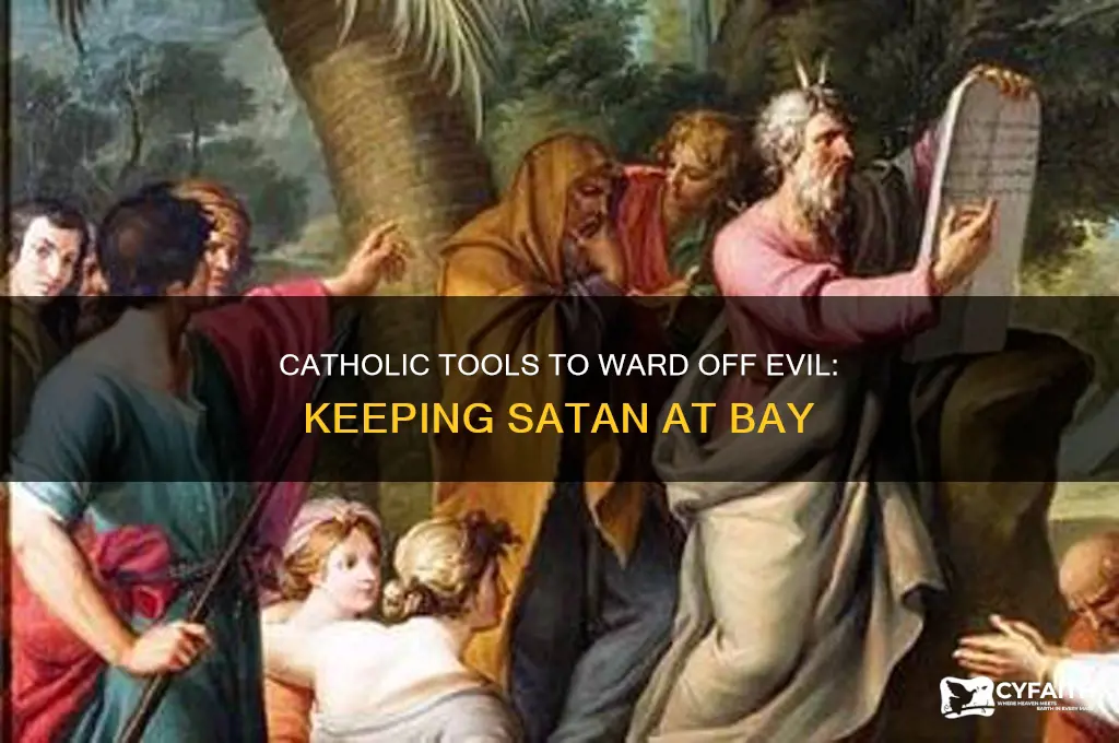 what catholic objects keep satan away