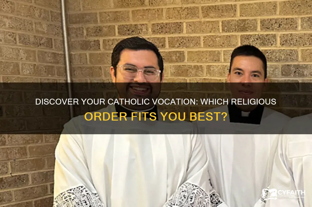 what catholic order am i