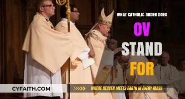 Understanding the Catholic Order: What Does OV Stand For?
