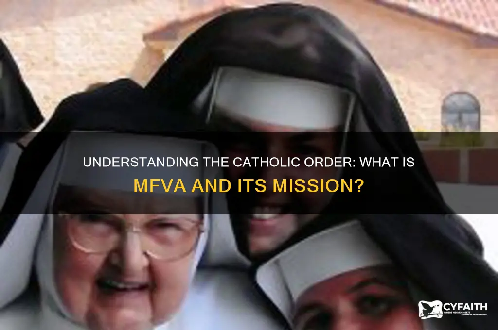 what catholic order is mfva