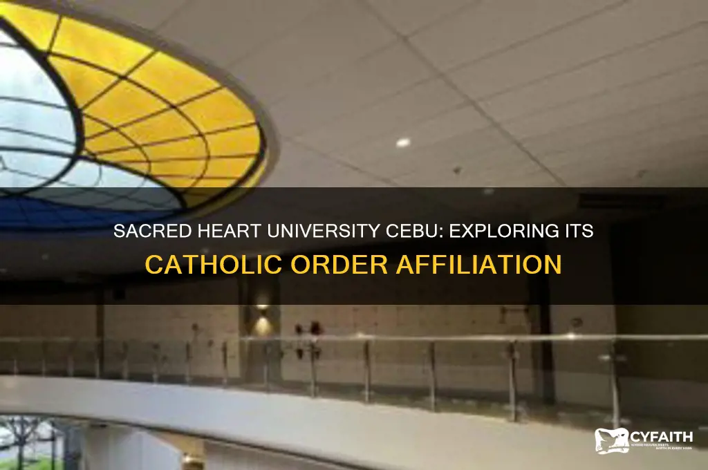 what catholic order is sacred heart university cebu