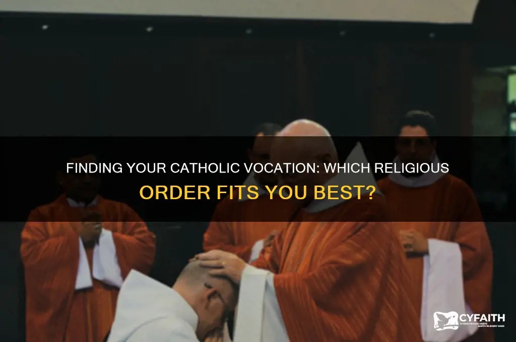 what catholic order should i join