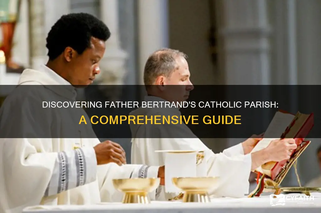 what catholic parish is father bertrand in