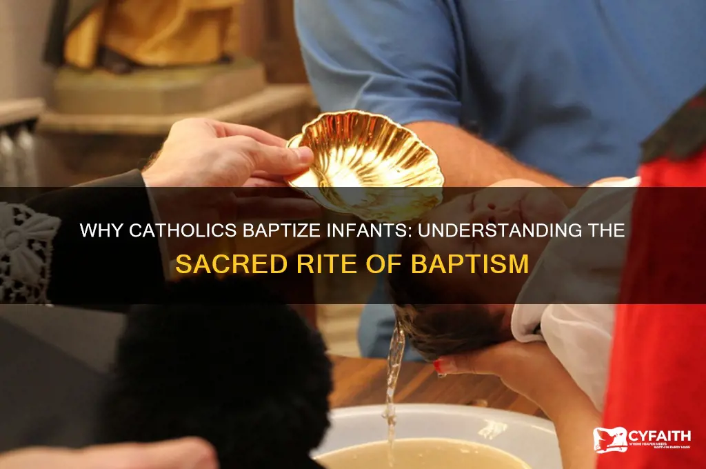 what catholic religion baptizes babies
