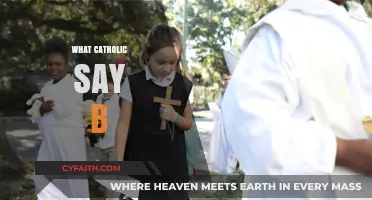What Catholics Say About 'B': Beliefs, Blessings, and Beyond