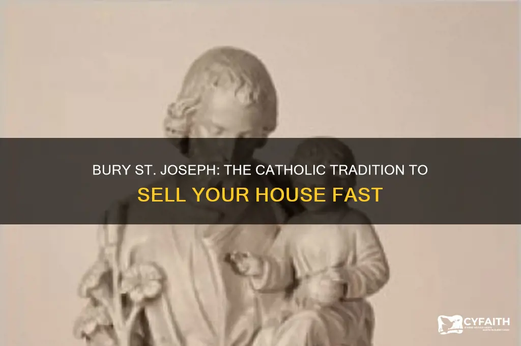 what catholic statue do you bury to sell a house