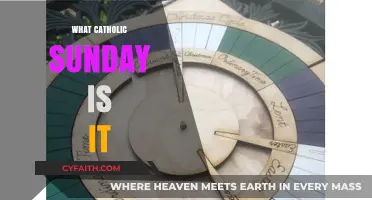 Understanding the Catholic Liturgical Calendar: Identifying Today's Sunday Mass