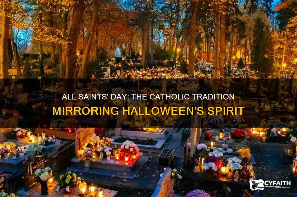 what catholic traditional celebration is similar to halloween