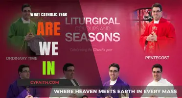 The Catholic Church's Current Liturgical Year