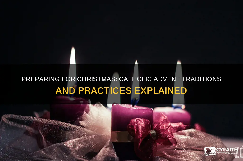 what catholics do for advent
