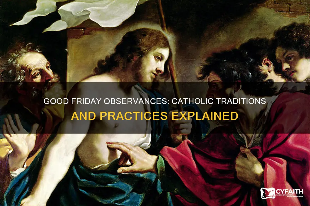 what catholics do good friday