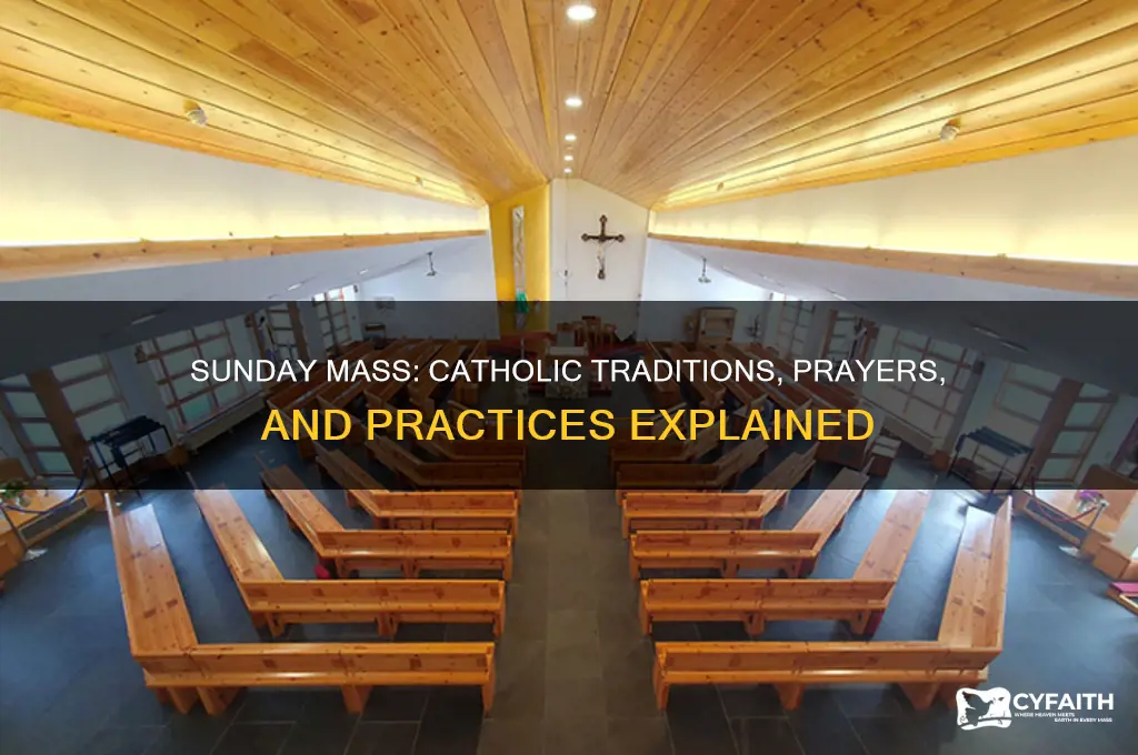 what catholics do in sunday math