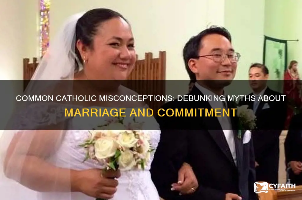 what catholics get wrong about marriage