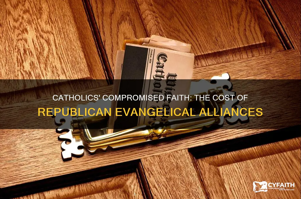 what catholics have sacrificed by allying with republican evangelicals