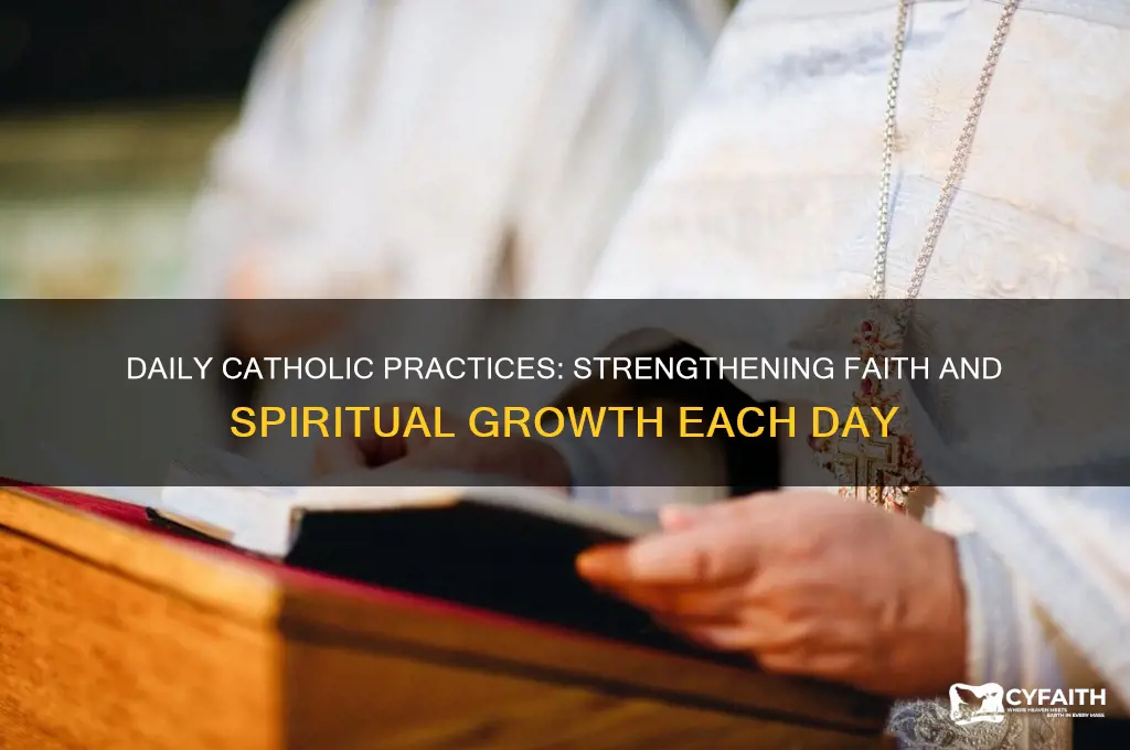 what catholics should do every day