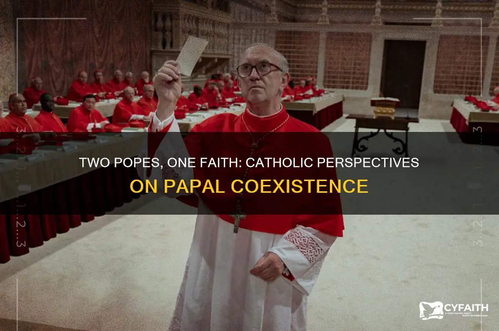 what catholics think about two popes