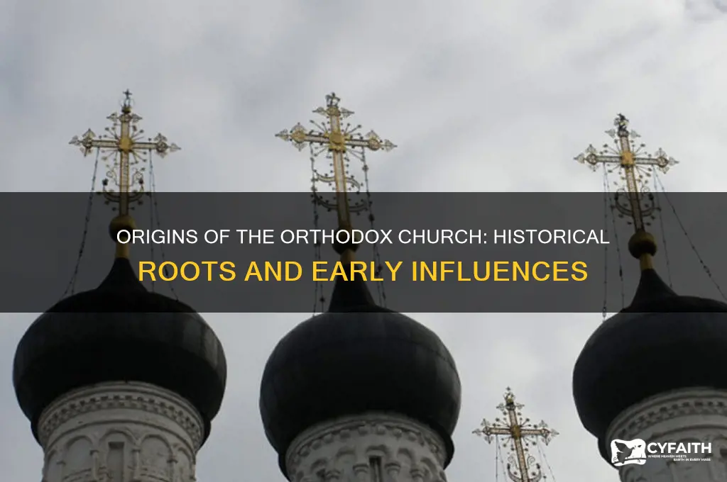 what caused the start of the orthodox church