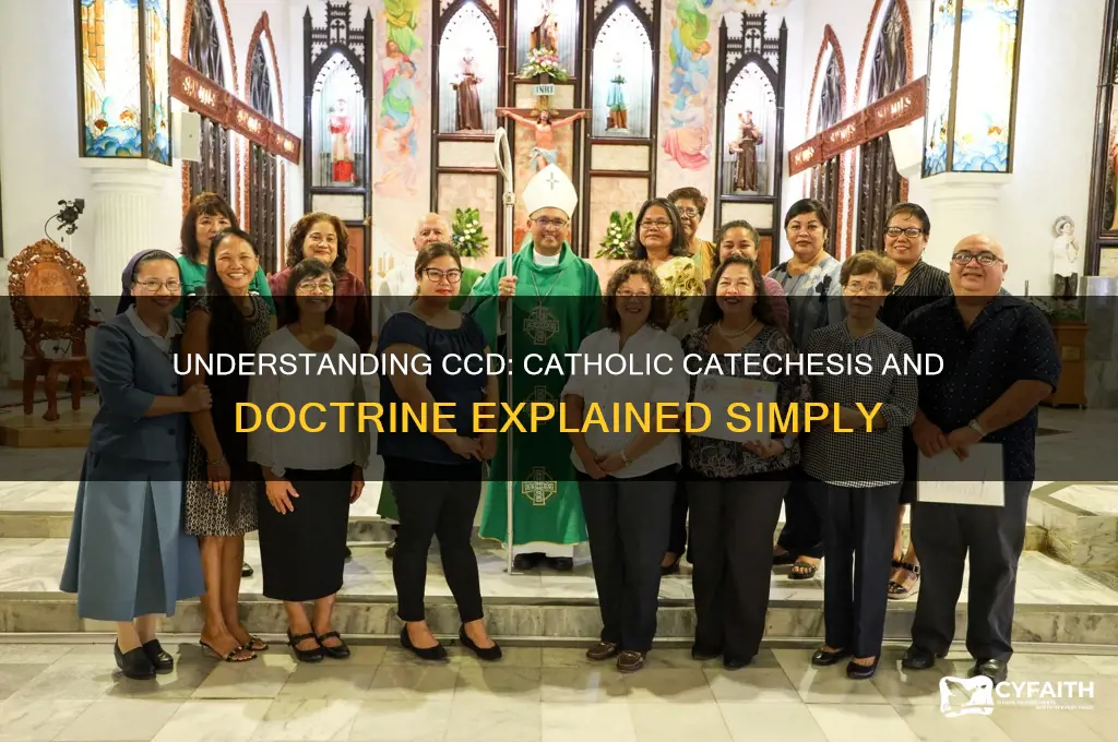 what ccd stands for catholic