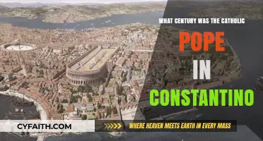 The Catholic Pope's Presence in Constantinople: A Historical Century