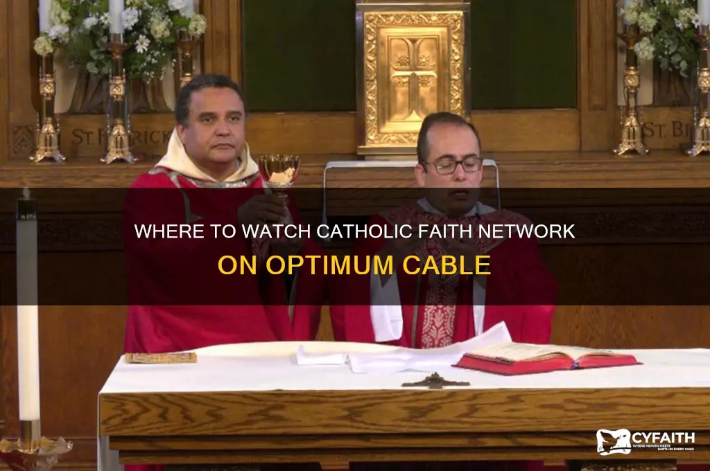 what channel is catholic faith network on optimum