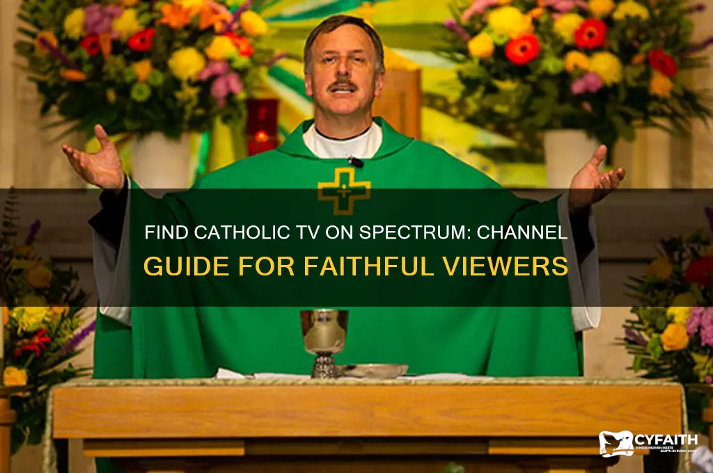 what channel is catholic tv on spectrum